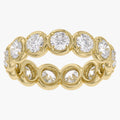 1.96 CTW Round Shape Lab Grown Diamond Eternity Band Ring