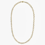 16.30 Carat Multishape Lab Grown Diamond Tennis Necklace