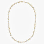 16.30 Carat Multishape Lab Grown Diamond Tennis Necklace