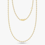 1.60 Carat Round Shape Lab Grown Diamond Tennis Necklace