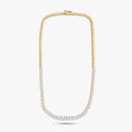 9.25 Carat Marquise Cut Lab Grown Diamond Tennis Necklace