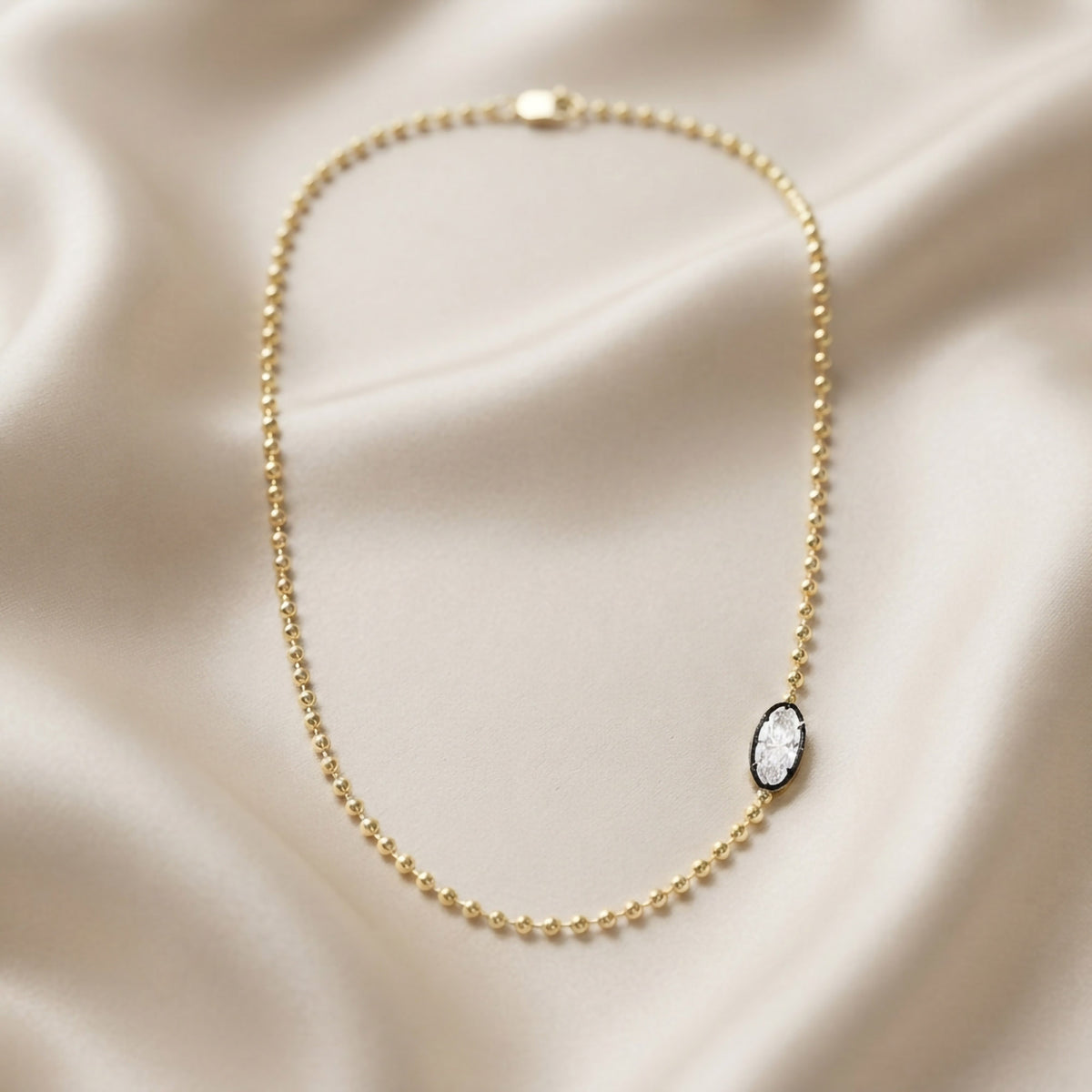 3.00 Carat Marquise Shape Lab Grown Diamond Solitaire Pendant Necklace