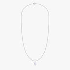 2.20 Carat Oval Cut Lab Grown Diamond Solitaire Pendant Necklace