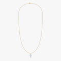 2.20 Carat Oval Cut Lab Grown Diamond Solitaire Pendant Necklace