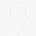 0.50 Carat Round Cut Lab Grown Diamond Solitaire Pendant Necklace