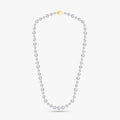 18.00 Carat Round Cut Lab Grown Diamond Tennis Necklace