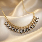 7.70 Carat Marquise Cut Lab Grown Diamond Teardrop Necklace Jewelry