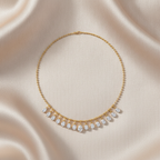 7.70 Carat Marquise Cut Lab Grown Diamond Teardrop Necklace Jewelry