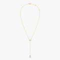 2.00 Carat Oval and Pear Shape Lab Grown Diamond Collar Necklace Jewelry
