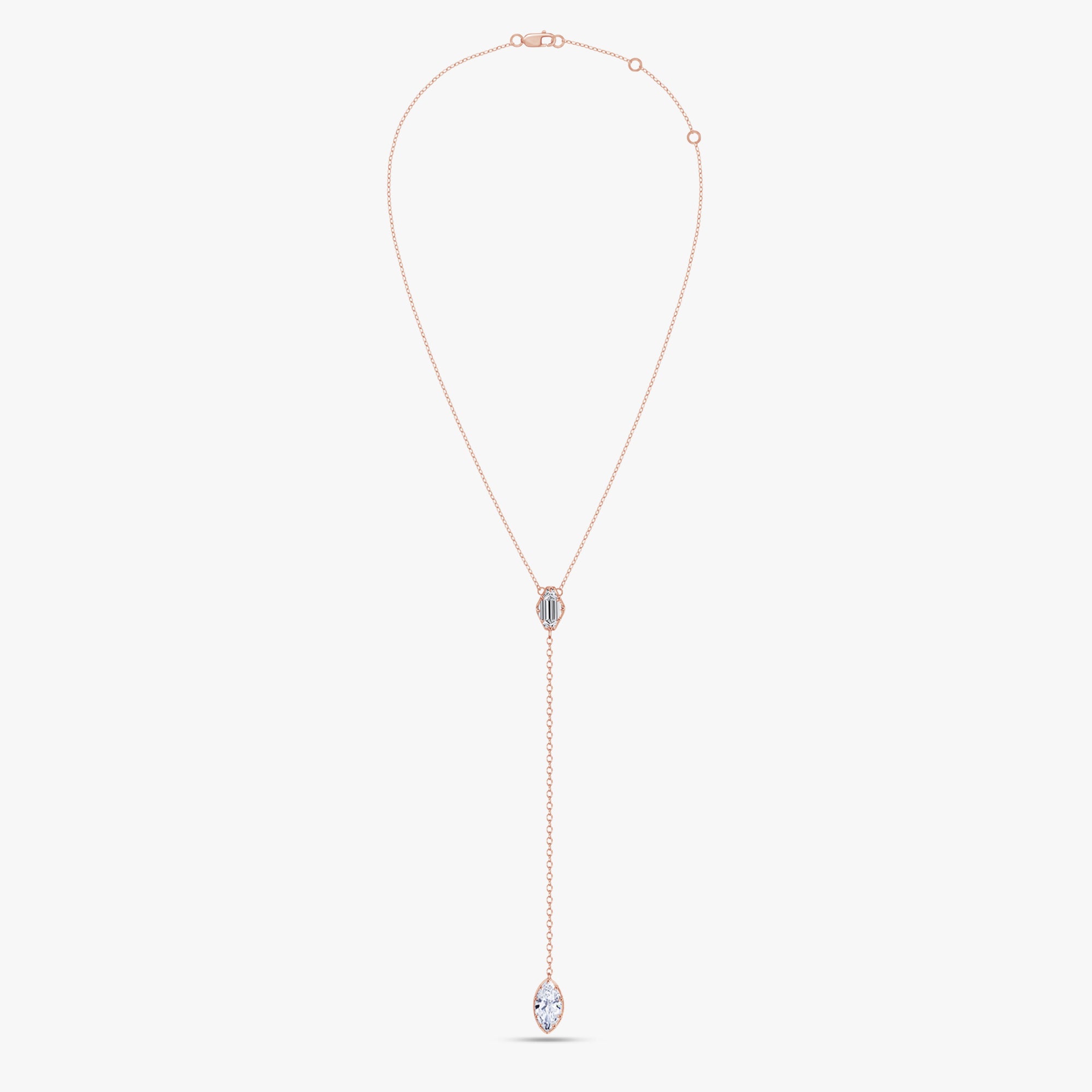1.50 Carat Multishape Lab Grown Diamond Collar Necklace Jewelry