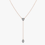 1.20 Carat Lozenge and Calf Cut Lab Grown Diamond Collar Necklace Jewelry