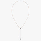 1.20 Carat Lozenge and Calf Cut Lab Grown Diamond Collar Necklace Jewelry
