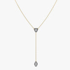 1.20 Carat Lozenge and Calf Cut Lab Grown Diamond Collar Necklace Jewelry