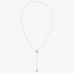 1.20 Carat Lozenge and Calf Cut Lab Grown Diamond Collar Necklace Jewelry
