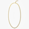 13.85 TCW Lab Grown Diamond Hexagon Prong Set Necklace