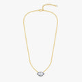 3.10 Carat Marquise and Round Cut Lab Grown Diamond Collar Necklace Jewelry