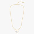 4.70 Carat Princess and Round Cut Lab Grown Diamond Bead Chain Necklace