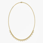 1.30 TCW Lab Grown Diamond Round Prong Set Necklace