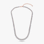 11.48 CTW Round Lab Grown Diamond Luxury Tennis Necklace