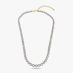 11.48 CTW Round Lab Grown Diamond Luxury Tennis Necklace