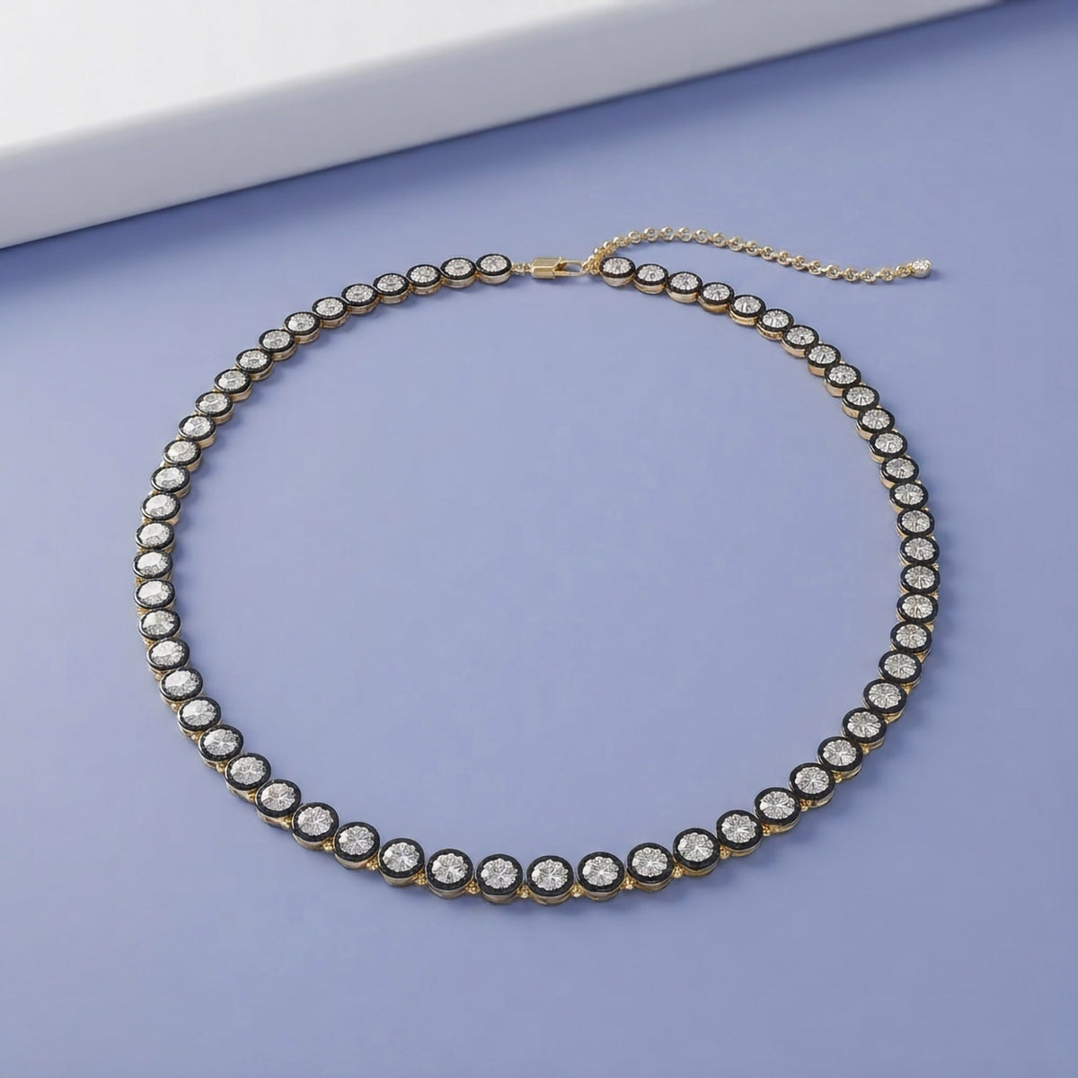 12.12 CTW Round Lab Grown Diamond Luxury Tennis Necklace
