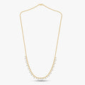 1.24 CTW Oval & Round Lab Grown Diamond Necklace