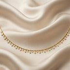 1.15 CTW Oval & Round Lab Grown Diamond Necklace