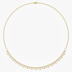 1.15 CTW Oval & Round Lab Grown Diamond Necklace