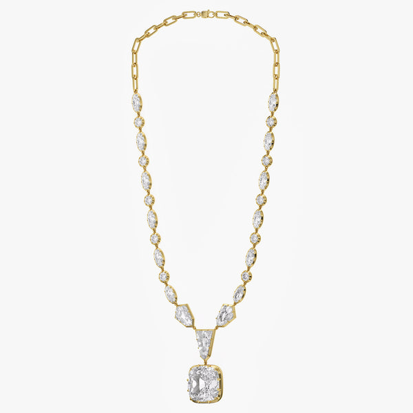 29.68 CTW Lab Grown Diamond Multi-Shape Necklace