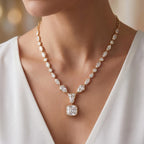 29.68 CTW Lab Grown Diamond Multi-Shape Necklace