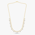 8.39 CTW Heart & Round Lab Grown Diamond Ball Chain Necklace