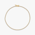 Round Shape 1.20 Carat Lab Grown Diamond Tennis Bracelet