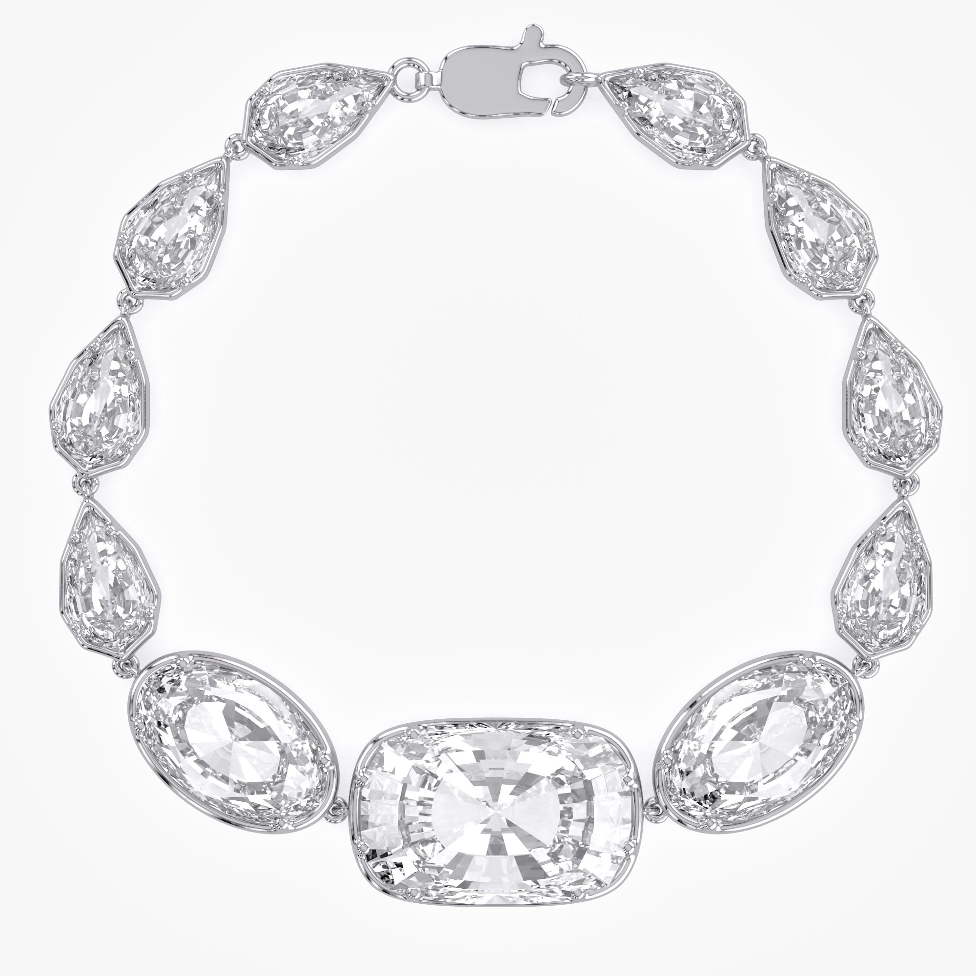 20.40 Carat Multi Shape Lab Grown Diamond Bracelet