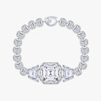 38.60 Carat Lab Grown Diamond Link Bracelet