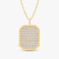 0.50 Carat Round Cut Lab Grown Diamond Pendant Necklace