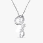 Alphabet Initial Letter "g" Pendant Necklace for Women