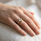 0.85 Carat Marquise Shape Lab Grown Diamond Solitaire Engagement Ring