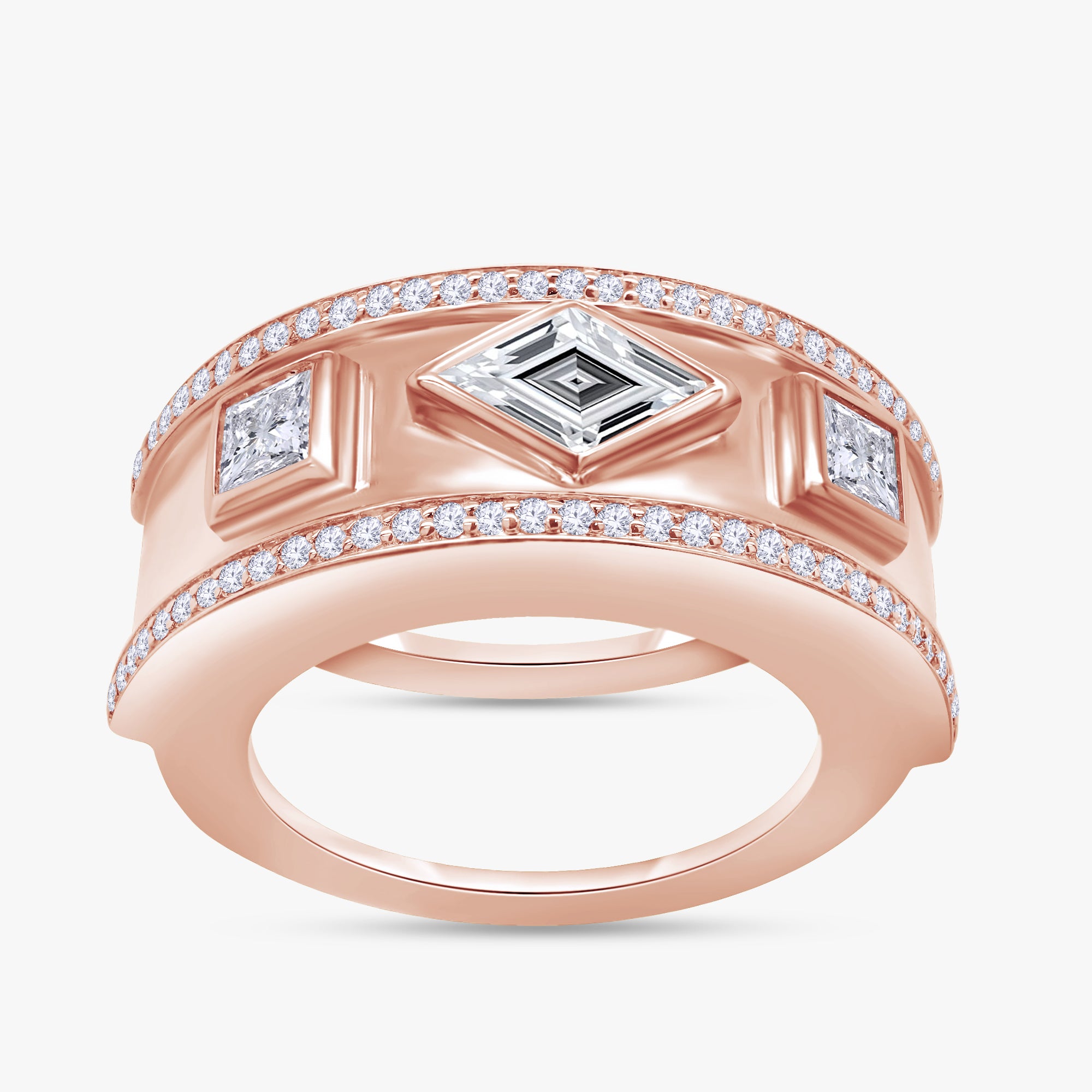 1.75 Carat Lab Grown Diamond Oura Ring Jacket