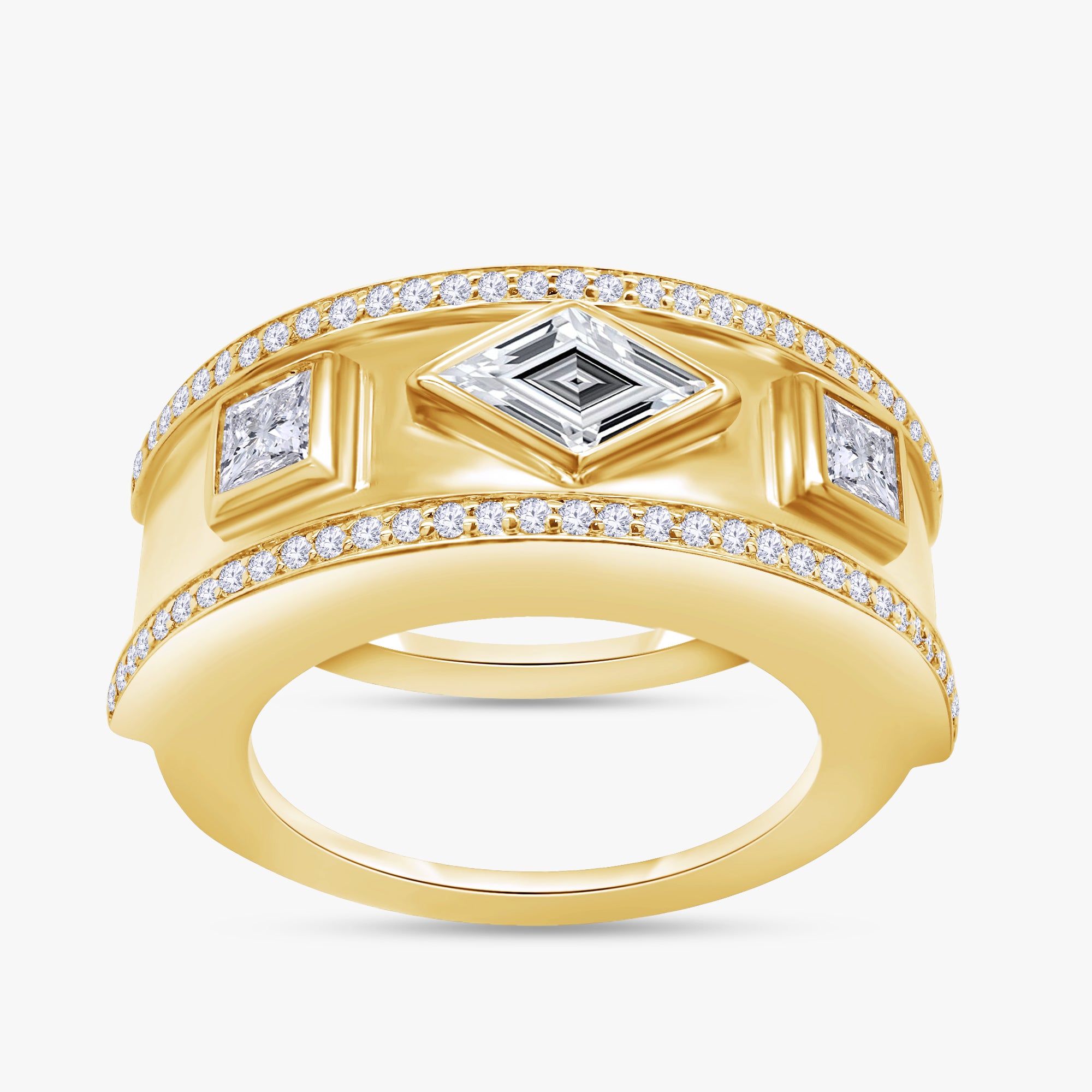 1.75 Carat Lab Grown Diamond Oura Ring Jacket