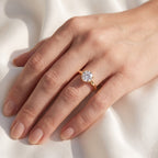 2.25 CTW Round Lab Grown Diamond Ring
