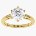 2.25 CTW Round Lab Grown Diamond Ring