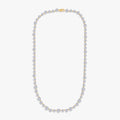 10.25 Carat Round Cut Lab Grown Diamond Tennis Necklace