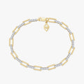 1.80 Carat Signature  Paperclip Lab Grown Diamond Bracelet