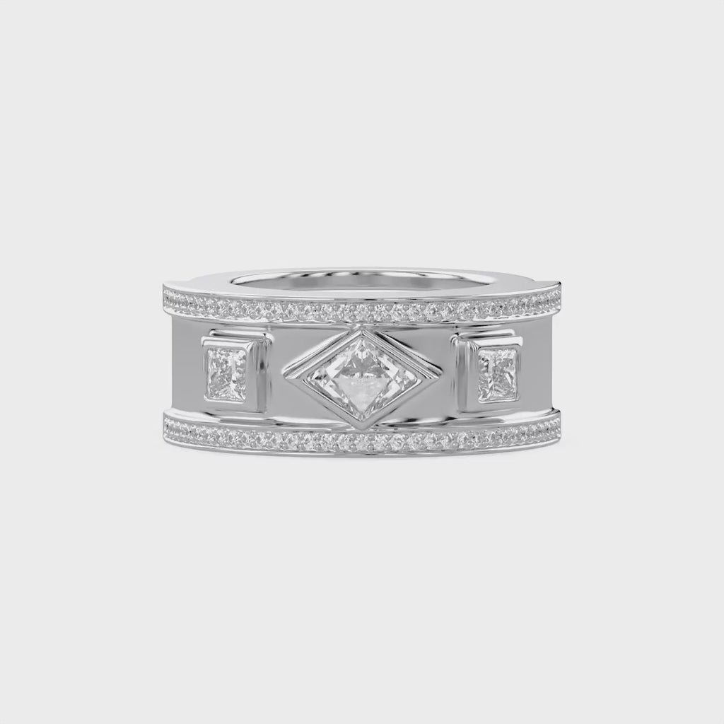 1.75 CTW Lab Grown Diamond Oura Ring Jacket